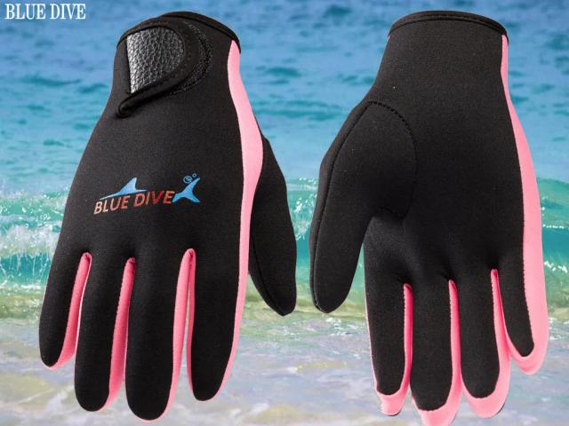 Luvas de Neoprene 1.5mm para Mergulho, Natação e Surf - Quentes e Confortáveis para Homens e Mulheres
