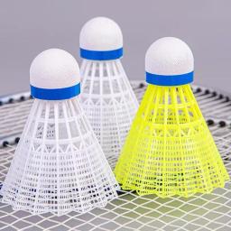 Petecas de Nylon Badminton com Grande Estabilidade, Bolas Duráveis, Treinamento, Esportes Indoor e Outdoor, A9W7, 1PC - Image 3