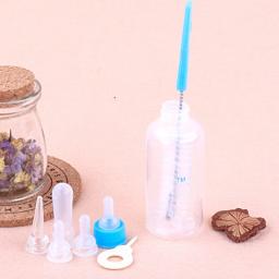 Mamadeira Pequena para Animais, Plástico, Hamster, Coelho, Cachorrinho, Gatinho, Alimentador, Suprimentos para Animais, 60 ml, 150ml - Image 3
