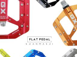 Pedais de bicicleta Gx-selados, acessórios pés chatos, feitos de alumínio cnc, para estrada e mountain bike, 3 peças de rolamento, novo - Image 3