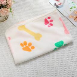 Soft Plush Sleep Mat para Pet, Tapete de cama para cachorro e gatinho, Cobaia, Animal pequeno, Coelho, Hamster - Image 4