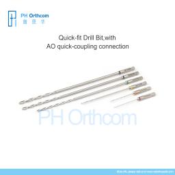 Bits ortopédicos de ajuste rápido com conexão de acoplamento rápido AO, Veterinário, Instrumento cirúrgico, Equipamento médico, Suprimentos médicos - Image 1