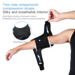1PC Esportes Manga De Compressão Neoprene Cotovelo Brace Envoltório Para Tendinite Bursite Braço Suporte Epicondilite Cotovelo Protetor - Image 3