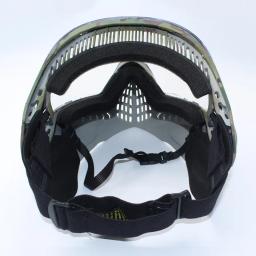 FMA F1 Máscara Facial Completa Com Camada Única Paintball Segurança Máscara Protetora Anti-fog Goggle Máscara Ao Ar Livre Tático Airsoft Equipamento - Image 3