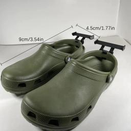 Croc Sapatos Clipe Fivela, DIY Acessórios Sapato Buraco, Chinelo Caverna, Cauda Decoração, Decoração Clipes Charme, 2Pcs - Image 6
