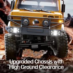 C8823 6wd rc carro 1/18 veículo de controle remoto off-road 2.4g alta velocidade escalada transporte resgate rastreador modelo brinquedos para crianças - Image 4