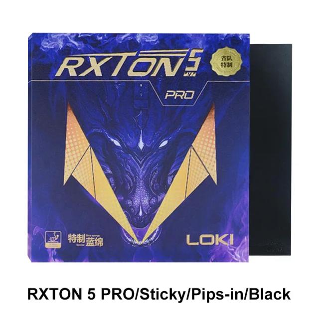 LOKI RXTON 5 PRO Borracha de Tênis de Mesa Espinhas Pegajosas 2.1MM