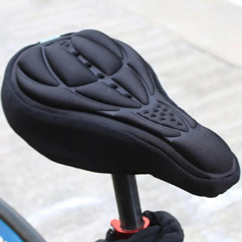 New 3d almofada macia para bicicleta assento, espuma confortável, ciclismo acessórios - Image 1