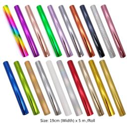 19cm x 5m nova folha de toner reativa por impressora a laser e laminador papel holográfico transferência térmica ofícios folhas nova ferramenta diy 2022 - Image 6