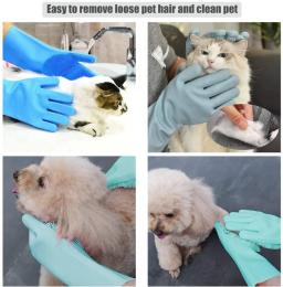 Pet Escova De Banho Para Cães E Gatos, Massagem De Limpeza, Luvas De Chuveiro, Suprimentos De Banho E Higiene, Nova Chegada - Image 4