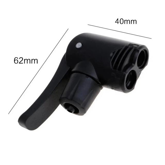 Adaptador Duplo de Válvula Bike Latão Resistente Encaixe Universal Presta Schrader