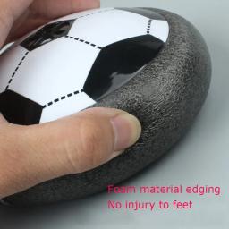 Nova hover bola de futebol almofada de ar flutuante espuma futebol com luz led brinquedos de deslizamento bola de futebol criança ao ar livre indoor jogos esportivos - Image 4