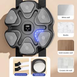 Máquina De Treinamento De Boxe Inteligente, Treinador De Fitness, Jogo Compatível Com Bluetooth, Carregamento USB, Agility Reaction, Esportes - Image 5