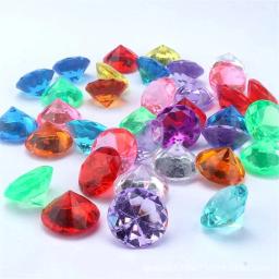 Falso diamante cristal gem brinquedo, pirata tesouro baú, acrílico Paperweight, DIY artesanato de arte, presente decorativo, 10pcs - Image 5