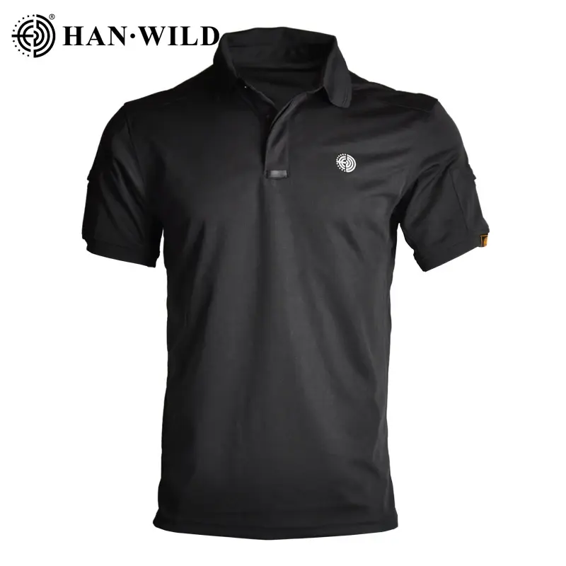 Camisetas Polos leves táticas para homens, roupas casuais ao ar livre, escalada, caminhada, camping, camiseta com secagem rápida - Image 1