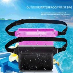 Saco de natação impermeável Ski Drift Mergulho Pacote de cintura de ombro Sacos de telefone celular subaquáticos Capa para praia barco esportes - Image 4