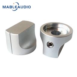 Liga de alumínio Duckbill Shaped botão, amplificador de áudio, botão do potenciômetro, botão Volume sólido, Brand New, 20x15mm, 1pc - Image 3