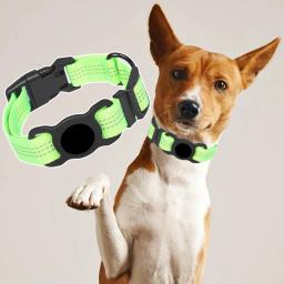 Coleira reflexiva Pet com AirTag Suporte para gato e cão, colarinho ajustável durável, GPS, PC rígido, Pet Supply - Image 3
