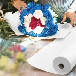 Papel reciclável branco do rolo de papel de kraft de hysen perfeito para envolver o corredor de tabela do pacote do dunnage da coberta do assoalho da embalagem do ofício - Image 3