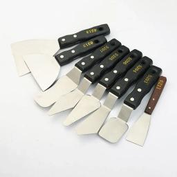Lâmina de Pá Multi-forma, Raspador de Paleta de Cor Única, Faca Apontada, Tinta a Óleo, Acrílico, Guache, Pá Faca, Criação, 8 - Image 5