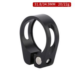 Meroca braçadeira de selim de bicicleta 31.8/34.9mm braçadeira de tubo de assento de estrada mountain bike clipe de tubo de assento de liga de alumínio braçadeiras de assento de bicicleta - Image 5