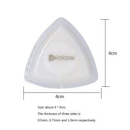 Luminous Touch Guitar e Bass Picks, Palhetas de guitarra acústica brilhante, luz LED - Image 4