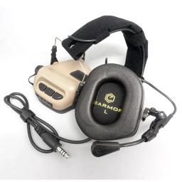 EARMOR-M32 MOD4 Headset tático com adaptador ferroviário, protetores auriculares do atirador ativo, rotação 360 ° - Image 4