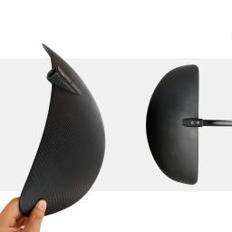 Folha de asa hidrofólio para esqui aquático, corpo de alumínio, prancha de mastro, folha de despertar, carbono hidrofólio, 60 cm, 70 cm, 80 cm, 90cm - Image 3