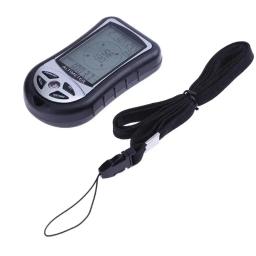 8 em 1 handheld bússola altímetro termômetro barômetro de navegação ao ar livre caminhadas acampamento pesca bússola - Image 6