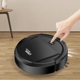 Robô automático aspirador, varredura inteligente, seco e molhado máquina de limpeza, carregamento, Aspirador inteligente para casa, Novo, 2024 - Image 3