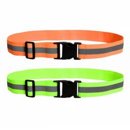 Alta Visibilidade Reflective Belt para Night Safety Gear, Cintura Elástica Ajustável, Banda de Aviso, Corrida e Ciclismo - Image 5