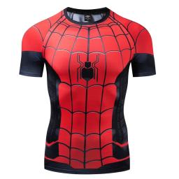 Calças justas de super-herói homem-aranha, Peter Parker, esportes fitness, camiseta de secagem rápida, tops de Halloween, carnaval cosplay - Image 4