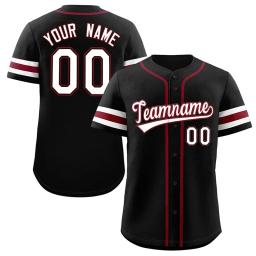 Personalizar personalizado Baseball Jersey, camisa da equipe, nome pessoal, número, Hip Hop, Sportswear, homens, mulheres, crianças - Image 3