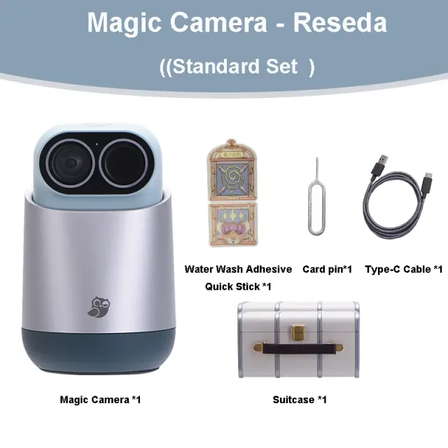 Câmera Inteligente Xiaomo para Vlogs: Sem Fio, 360° PTZ, Monitoramento com Visão Noturna em 2.5K com AI e Infravermelho