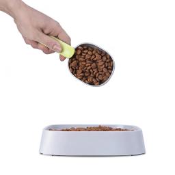 Multifuncional saco de selagem alimentação colher ferramenta criativa copo de medição pet fornecimentos gato e cão comida pá, saco de selagem clip colher - Image 4