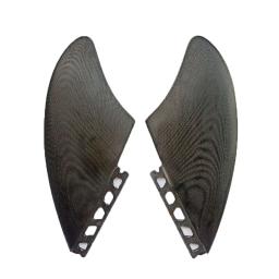 Bilong fut f3 aletas gêmeas xxx grande-preto prancha aletas quilha fin para caixa de fut 2 peças conjunto desempenho de vidro (pg) fin - Image 5