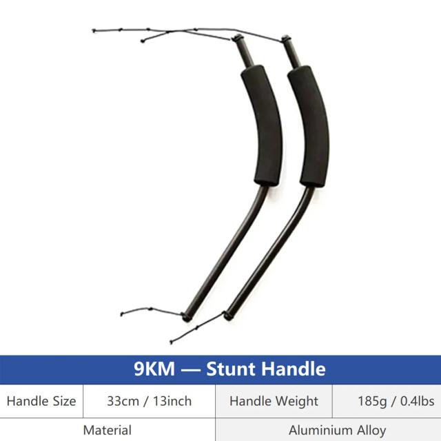 Freilein Profissional Quad Line Alças de Alumínio para Pipa Acrobática - Ferramenta de Controle para Adultos, 33 cm