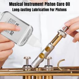 Óleo de válvula pistão Trombone Trompete Tuba Brass Alto Desempenho Acessórios de Manutenção de Instrumentos Musicais 30ml - Image 6