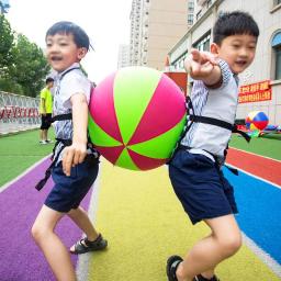 Atividades ao ar livre Back Clip Ball Interestin, Kid Games, Kindergarten Sense, Training Equipment, Group Building, Fun - Image 2