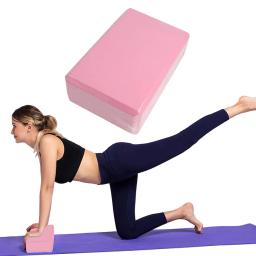 1pc eva blocos de ginásio yoga equilíbrio tijolos antiderrapante eva blocos de espuma dança yoga blocos pilates treinamento exercício acessórios de fitness - Image 3