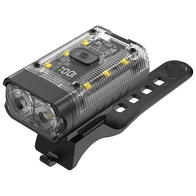 Farol de Bicicleta T6 LED Recarregável Potente para MTB e Estrada - Iluminação Noturna Superior