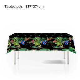 Réptil Decoração de Festa, Lagarto, Serpente, Crocodilo, Copos De Papel, Pratos, Guardanapos, Toalha De Mesa, Balões para Criança, Menino, Baby Shower - Image 2