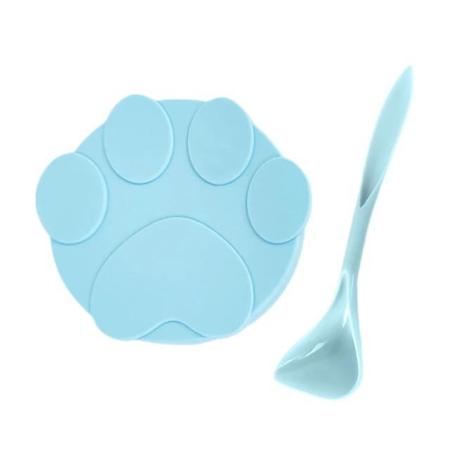 Tampa de Vedação de Silicone Durável para Alimentos de Pets - Conjuntos para Caninos e Felinos