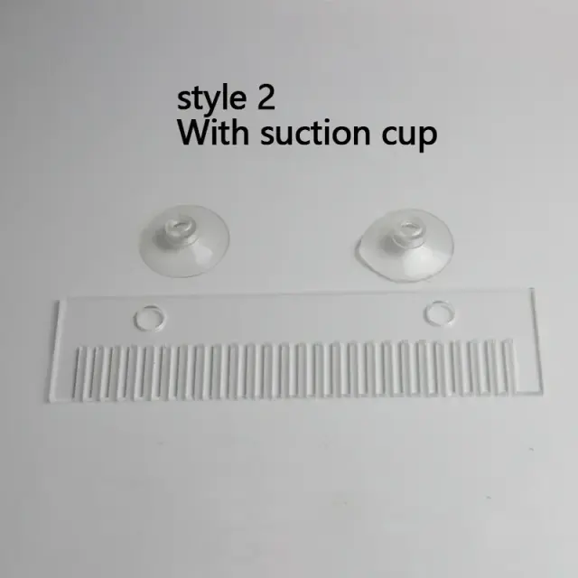 Combs Overflow Removíveis para Aquário - Filtro em Acrílico para Controle de Overflow, 1 Unidade