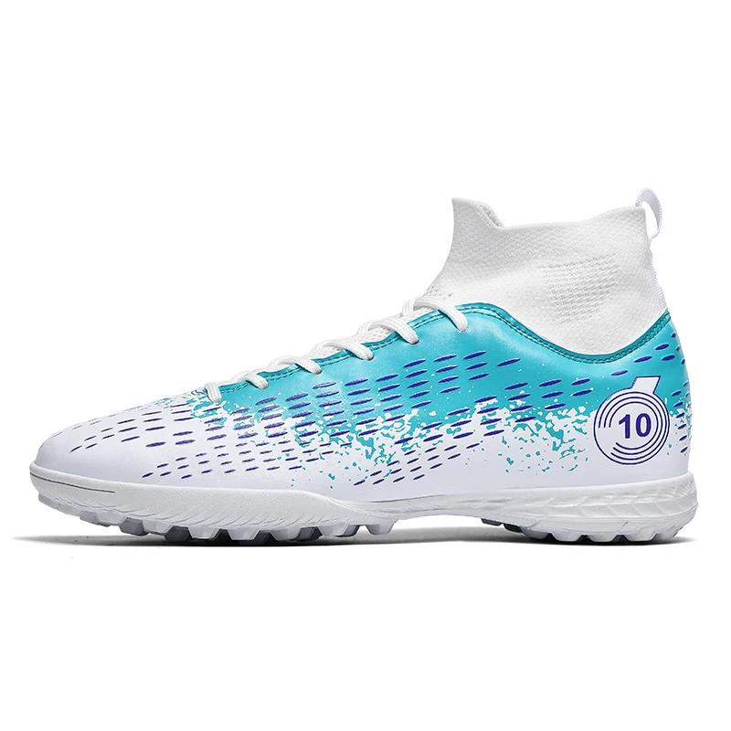 Chuteiras de futebol AG/TF antiderrapantes masculinas, unissex, tamanho grande, botas de futebol ultraleves, tênis para meninos, 2024 - Image 1