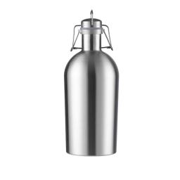 Grande capacidade 1/2l garrafa de aço inoxidável premium fermentação caseira cerveja growler balanço seguro crescer cerveja topo para ao ar livre - Image 2