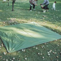 Toldo impermeável para proteção contra chuva e sol, redes de acampamento, tenda sobrevivência, toldo piquenique, caminhadas acessórios - Image 2