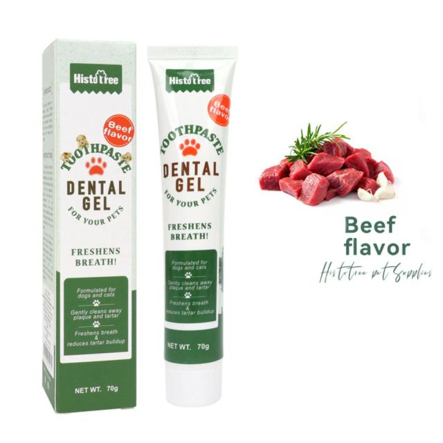 Creme Dental Multifavor para cães e gatos - Limpeza Oral Eficaz e Deliciosa