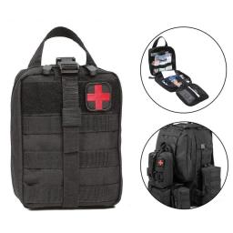 Kit de primeiros socorros sobrevivência, impermeável tecido oxford saco de viagem, cintura tática, escalada ao ar livre e equipamentos de camping, saco seguro - Image 2