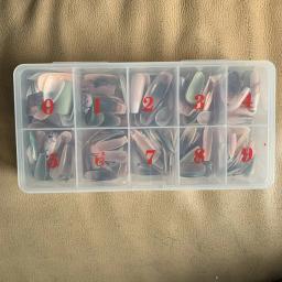 Dica Organizador de armazenamento do prego plástico transparente, Unhas Postiças, Jóias e Artesanato Beads, Container Case, Ideal para armazenar, 10-Seção - Image 6